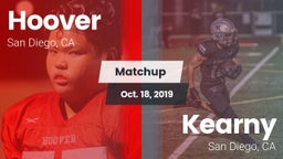 Matchup: Hoover  vs. Kearny  2019
