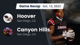 Recap: Hoover  vs. Canyon Hills  2023