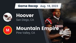 Recap: Hoover  vs. Mountain Empire  2023