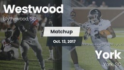 Matchup: Westwood vs. York  2017