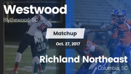 Matchup: Westwood vs. Richland Northeast  2017