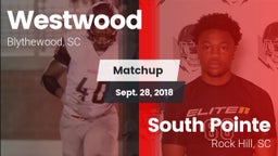Matchup: Westwood vs. South Pointe  2018