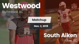 Matchup: Westwood vs. South Aiken  2018