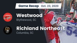 Recap: Westwood  vs. Richland Northeast  2020