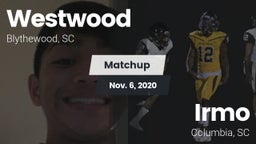 Matchup: Westwood vs. Irmo  2020