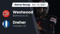 Recap: Westwood  vs. Dreher  2021