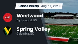 Recap: Westwood  vs. Spring Valley  2023