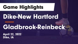 ****-New Hartford  vs Gladbrook-Reinbeck  Game Highlights - April 22, 2022