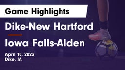 ****-New Hartford  vs Iowa Falls-Alden  Game Highlights - April 10, 2023