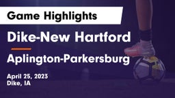****-New Hartford  vs Aplington-Parkersburg  Game Highlights - April 25, 2023