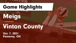 Meigs  vs Vinton County  Game Highlights - Oct. 7, 2021