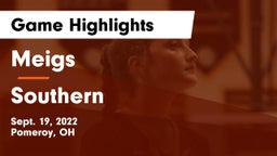 Meigs  vs Southern  Game Highlights - Sept. 19, 2022