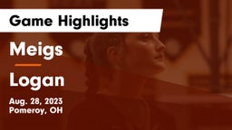 Meigs  vs Logan  Game Highlights - Aug. 28, 2023