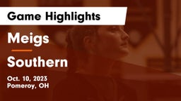 Meigs  vs Southern  Game Highlights - Oct. 10, 2023