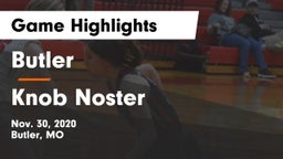 Butler  vs Knob Noster  Game Highlights - Nov. 30, 2020