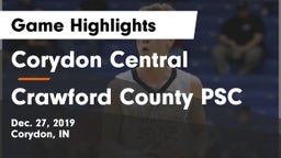 Corydon Central  vs Crawford County PSC Game Highlights - Dec. 27, 2019