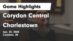 Corydon Central  vs Charlestown  Game Highlights - Jan. 25, 2020