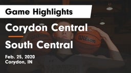 Corydon Central  vs South Central Game Highlights - Feb. 25, 2020