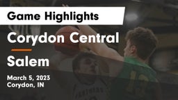 Corydon Central  vs Salem  Game Highlights - March 5, 2023