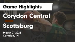 Corydon Central  vs Scottsburg  Game Highlights - March 7, 2023