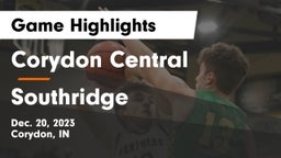 Corydon Central  vs Southridge  Game Highlights - Dec. 20, 2023