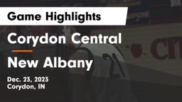 Corydon Central  vs New Albany  Game Highlights - Dec. 23, 2023