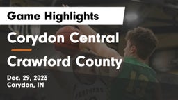 Corydon Central  vs Crawford County  Game Highlights - Dec. 29, 2023