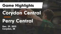 Corydon Central  vs Perry Central  Game Highlights - Dec. 29, 2023