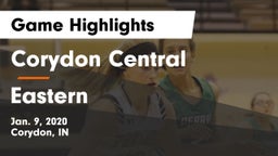 Corydon Central  vs Eastern  Game Highlights - Jan. 9, 2020