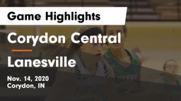 Corydon Central  vs Lanesville  Game Highlights - Nov. 14, 2020