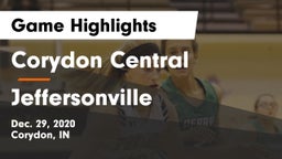 Corydon Central  vs Jeffersonville  Game Highlights - Dec. 29, 2020