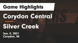 Corydon Central  vs Silver Creek  Game Highlights - Jan. 5, 2021
