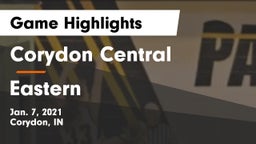 Corydon Central  vs Eastern  Game Highlights - Jan. 7, 2021