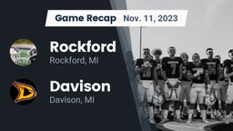 Recap: Rockford  vs. Davison  2023