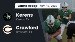 Recap: Kerens  vs. Crawford  2020