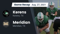 Recap: Kerens  vs. Meridian  2021