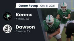 Recap: Kerens  vs. Dawson  2021