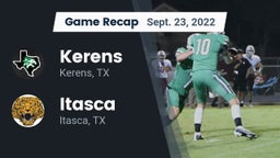 Recap: Kerens  vs. Itasca  2022