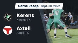 Recap: Kerens  vs. Axtell  2022