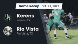 Recap: Kerens  vs. Rio Vista  2022