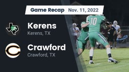 Recap: Kerens  vs. Crawford  2022