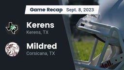 Recap: Kerens  vs. Mildred  2023