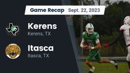 Recap: Kerens  vs. Itasca  2023