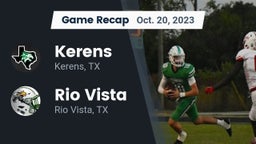 Recap: Kerens  vs. Rio Vista  2023
