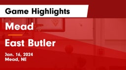 Mead  vs East Butler  Game Highlights - Jan. 16, 2024