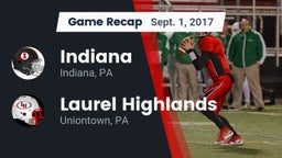 Recap: Indiana  vs. Laurel Highlands  2017