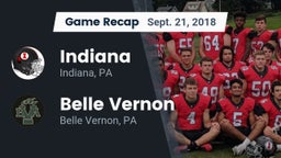 Recap: Indiana  vs. Belle Vernon  2018