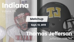Matchup: Indiana  vs. Thomas Jefferson  2019