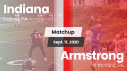 Matchup: Indiana  vs. Armstrong  2020