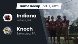 Recap: Indiana  vs. Knoch  2020